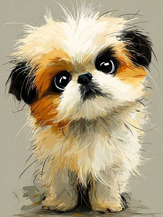 Whimsical Pet Portrait